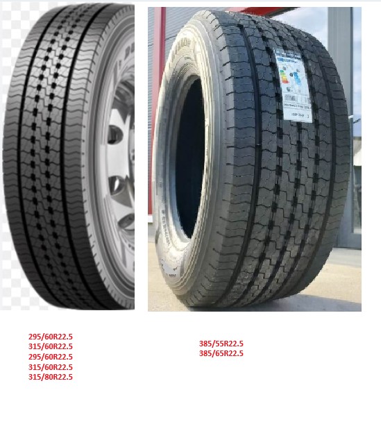 385/55 R22.5 160K/158L Dunlop SP346